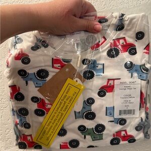 Angel Dear Tractor Pajama Set